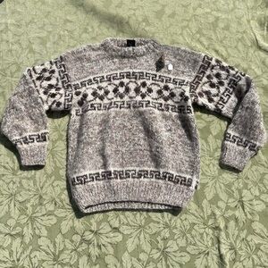 Vintage chunky wool sweater 90's